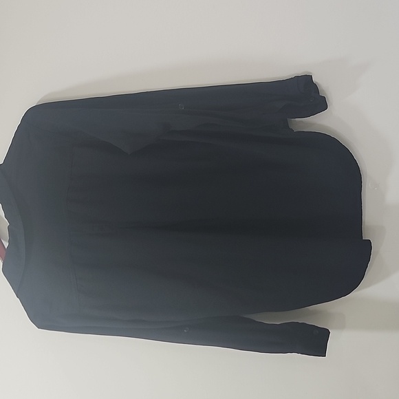Heart Black Button-Up Shirt - Picture 2 of 10